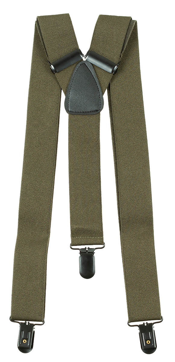 Olive Braces/ Suspenders