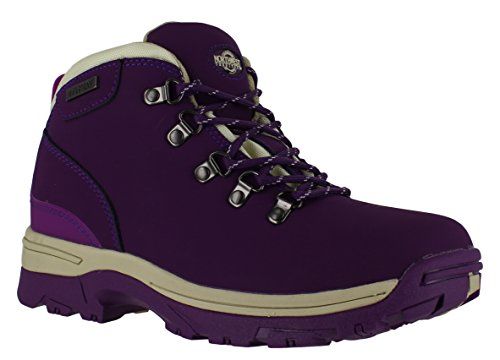 Northwest Territory Trek Waterproof Walking Boots-Purple