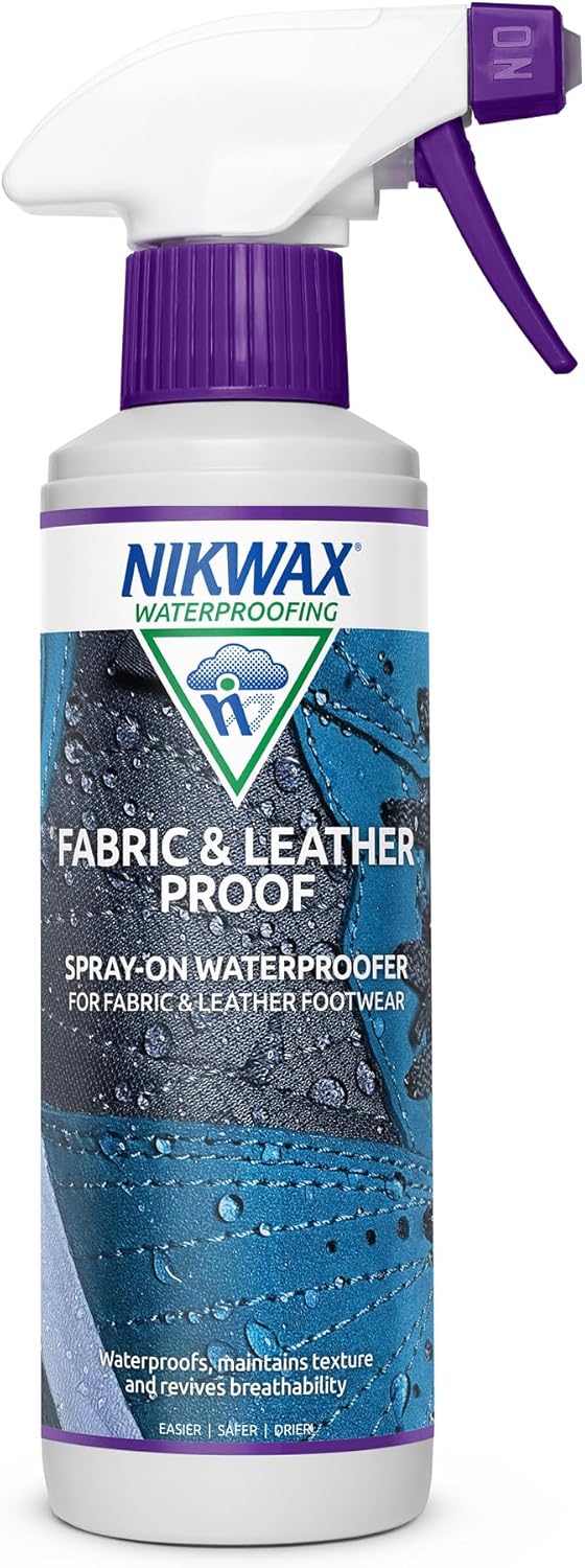 Nikwax Fabric & Leather Proof for Fabric and Leather Footwear