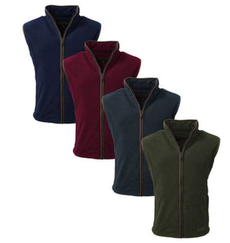 Mens Game Stanton Country Fleece Gilet Mens Game Stanton Country Fleece Gilet
