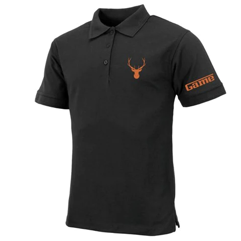 Game Premium Polo Shirt - Black