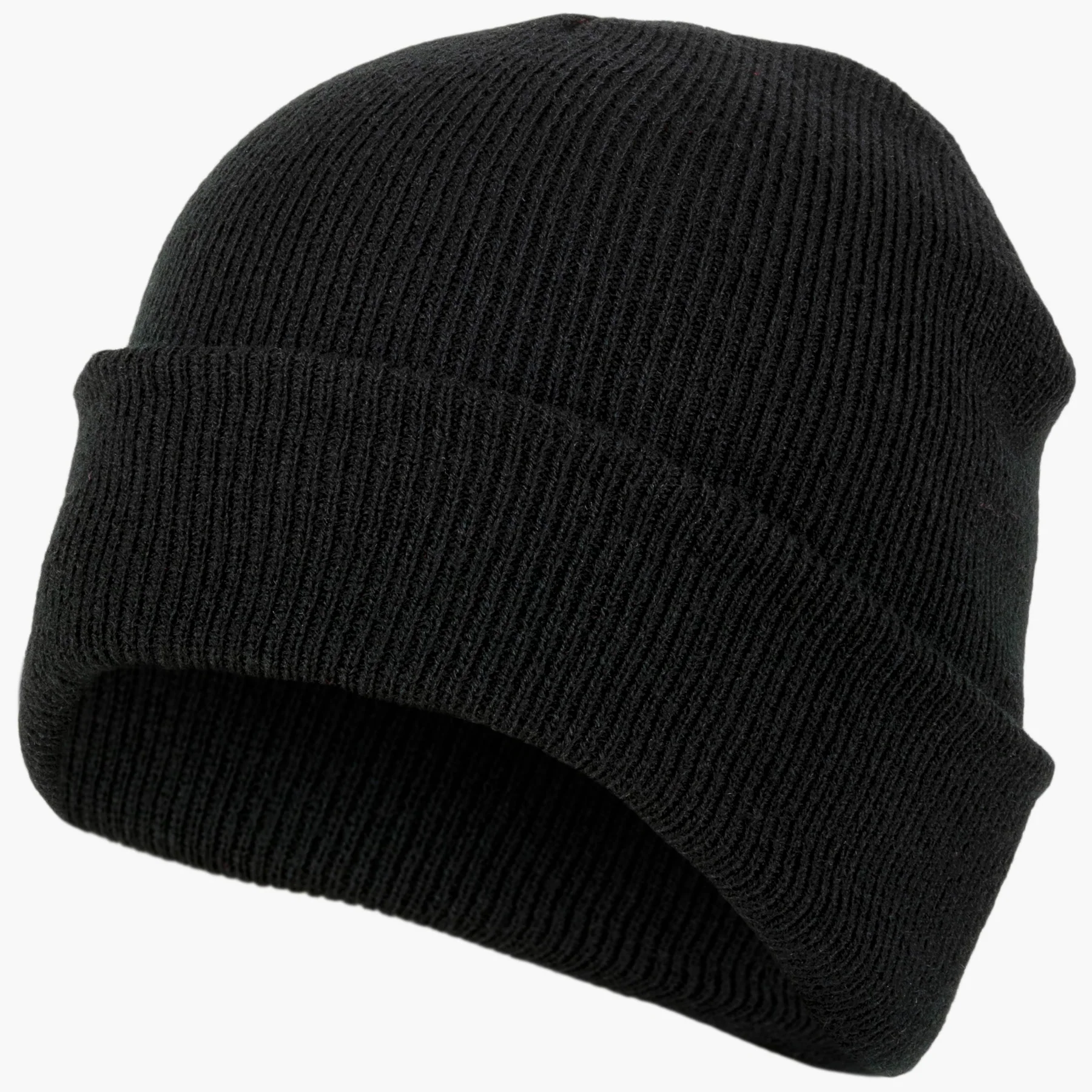Deluxe Watch Hat- Black
