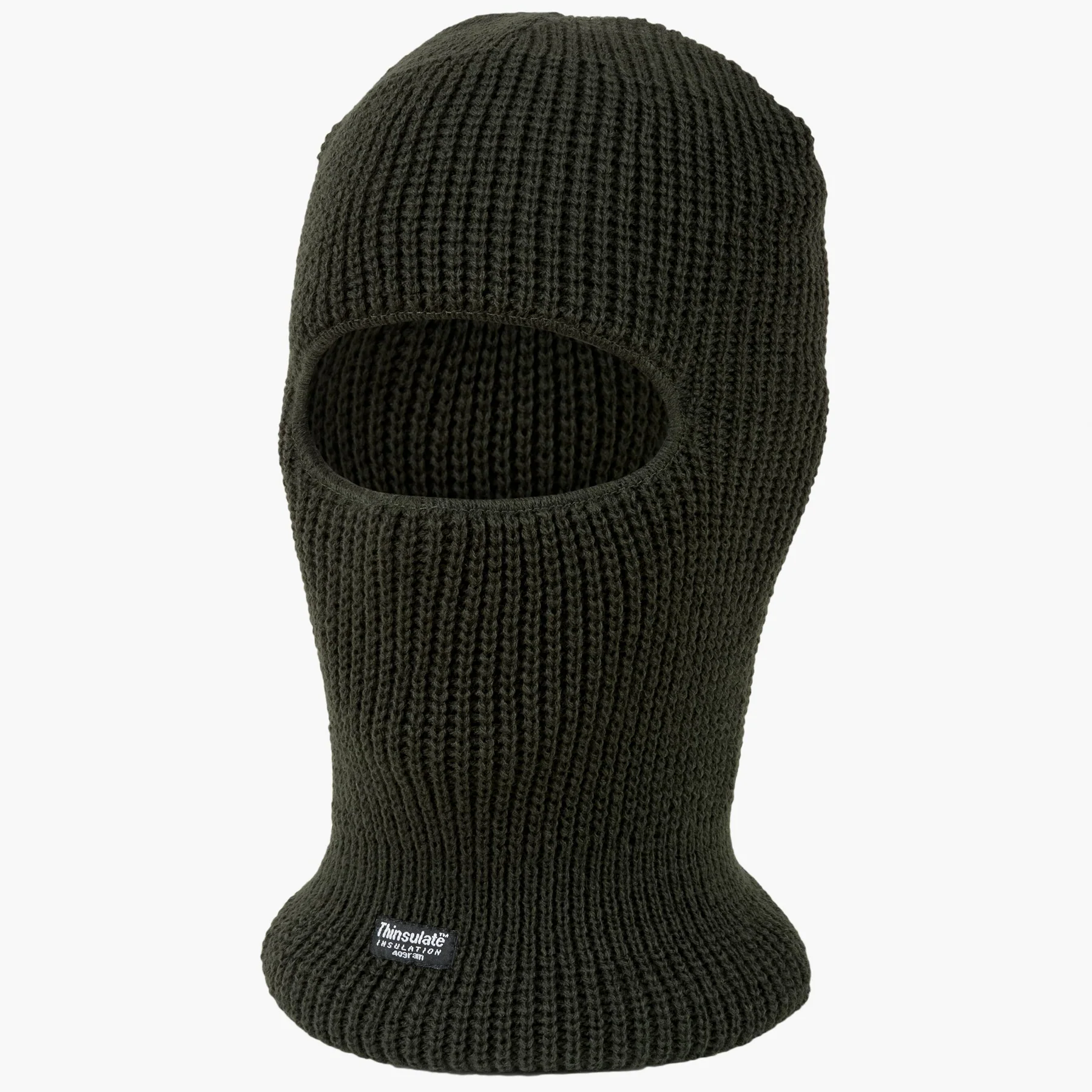 Acrylic Thinsulate Balaclava- Olive