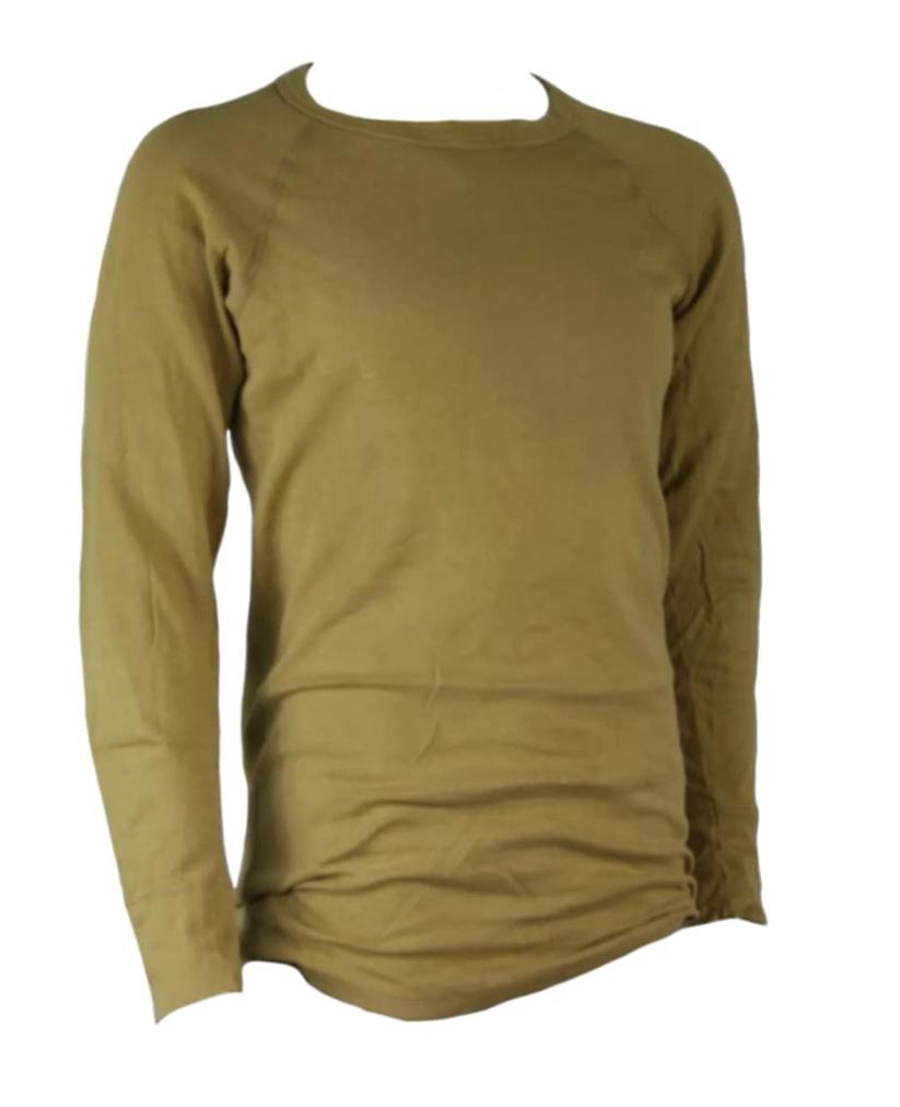 Dutch 'Olive Drab' Long Sleeved Thermal Top