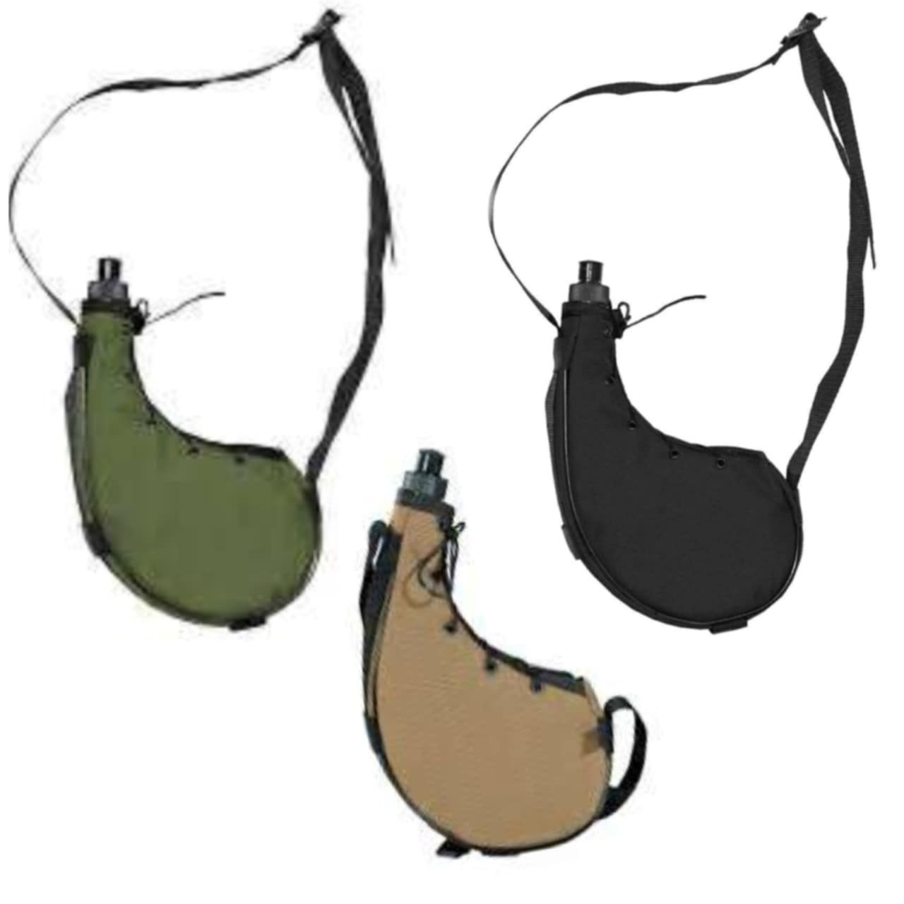 MFH 'Bota' 750ml Water Bottle -Black, Olive or Coyote