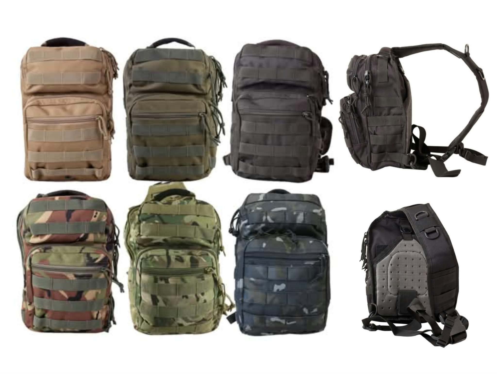 Kombat UK Mini Molle Shoulder Pack Kombat UK Mini Molle Shoulder Pack