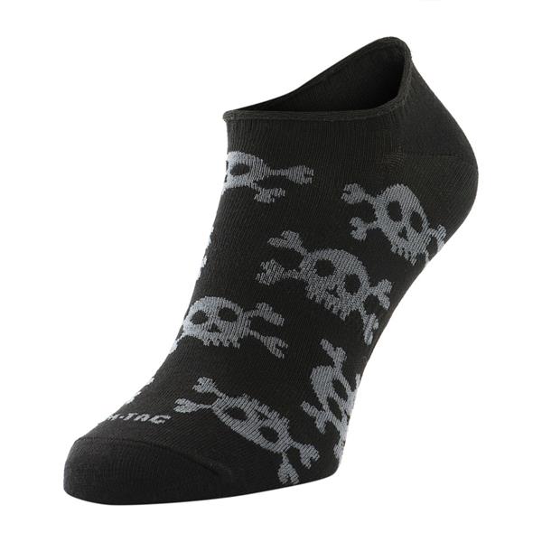 M-Tac Summer Light Pirate Skull Trainer Socks- Black