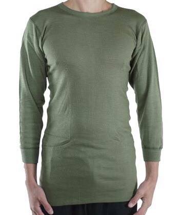 Dutch Olive Long Sleeved Thermal Top- Medium Only