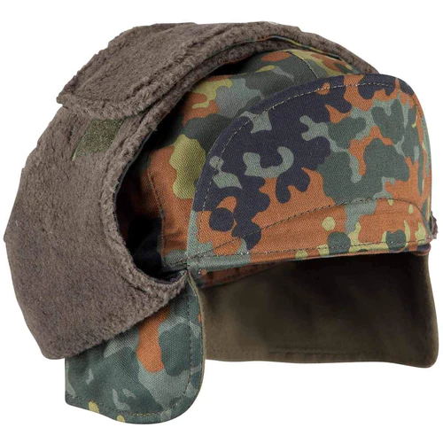 German Flecktarn Winter Hat German Flecktarn Winter Hat