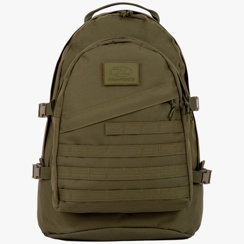 Highlander Pro-Force Recon Backpack, 40L, Olive.