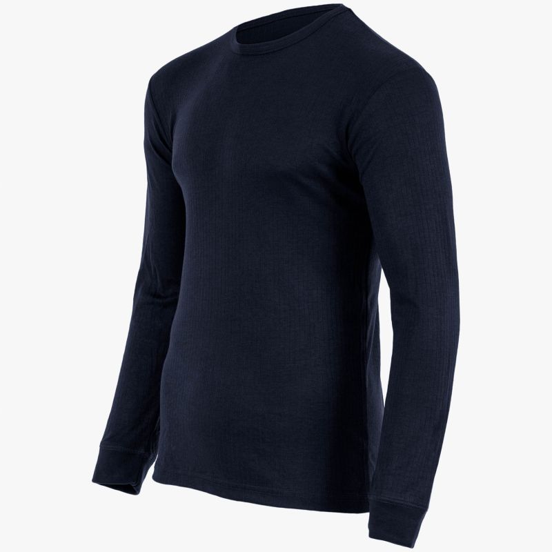 Highlander Outdoors Thermal Base Layer Top - BLUE