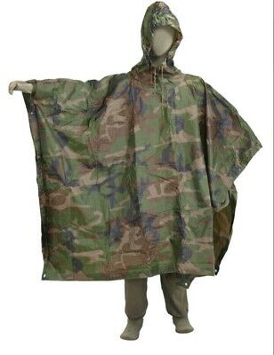Foreign Legion African Jungle Ripstop Poncho