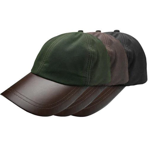 Game Apparel - Waxed Leather/Cotton Baseball Cap Game Apparel - Waxed Leather/Cotton Baseball Cap