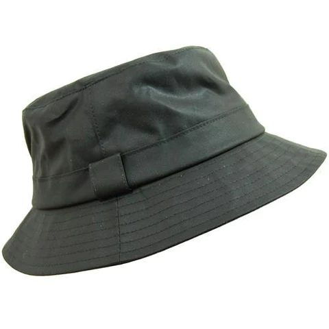Wax Cotton Bush Hat - Olive Wax Cotton Bush Hat - Olive