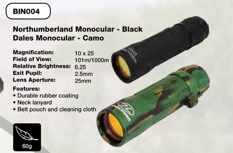 Highlander Monocular (10x25 magnification)