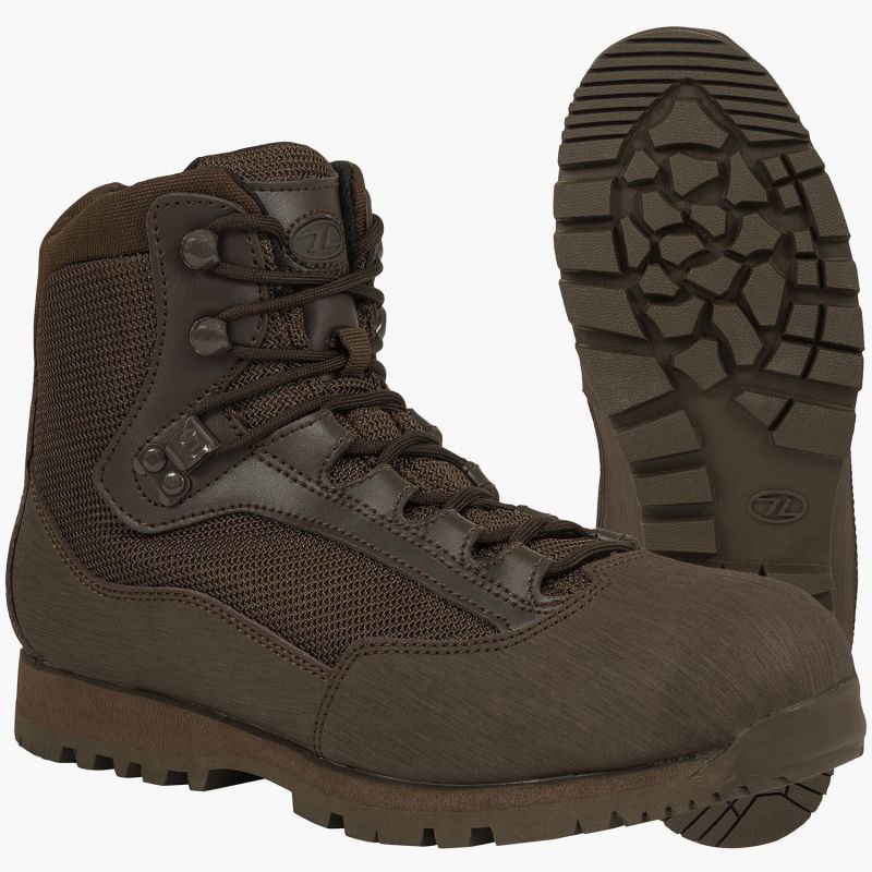 Highlander Pentland Boots - MoD Brown