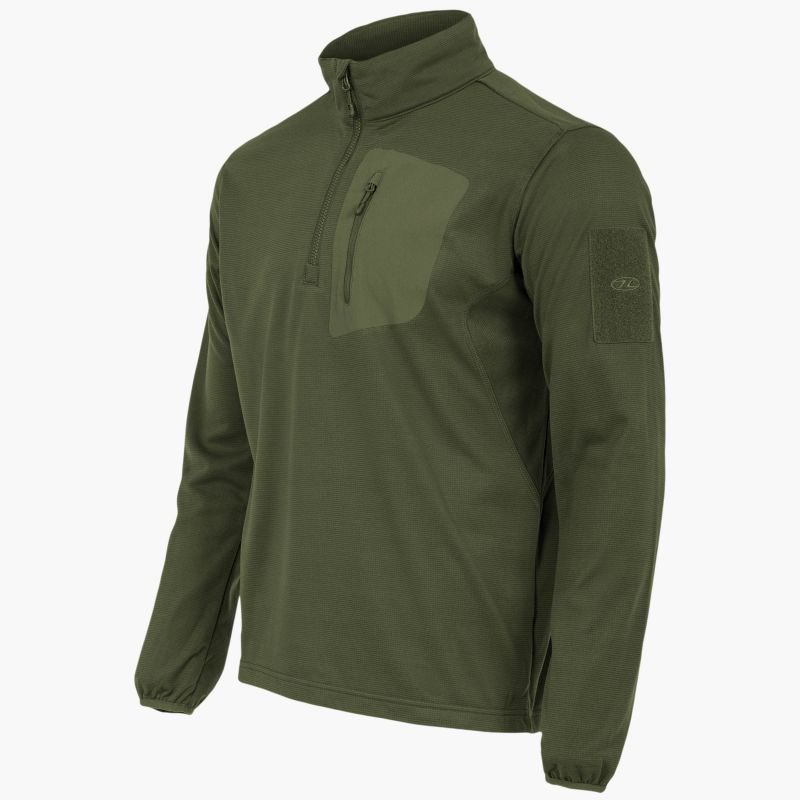 Highlander Forces Tactical Hirta Fleece - OLIVE Highlander Forces Tactical Hirta Fleece - OLIVE