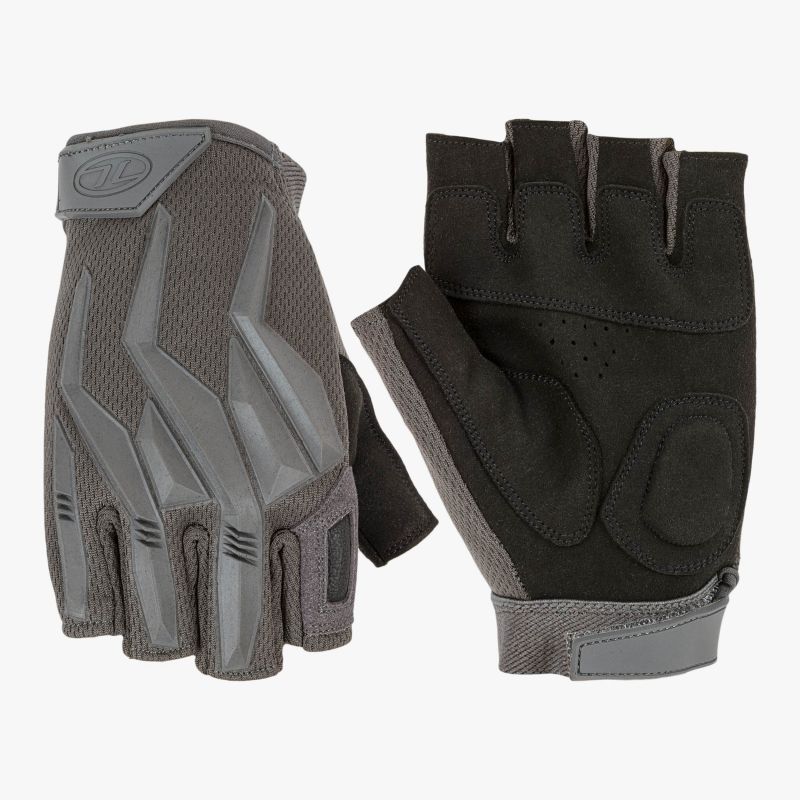 Highlander Forces Raptor Fingerless Gloves - Grey Highlander Forces Raptor Fingerless Gloves - Grey