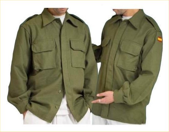 Spanish Wool Mix Field Shirt- Unissued Spanish Wool Mix Field Shirt- Unissued
