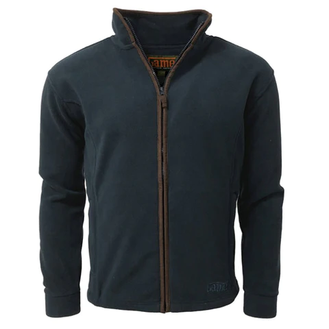 Game - Stanton Country Fleece Jacket - Gunmetal Grey