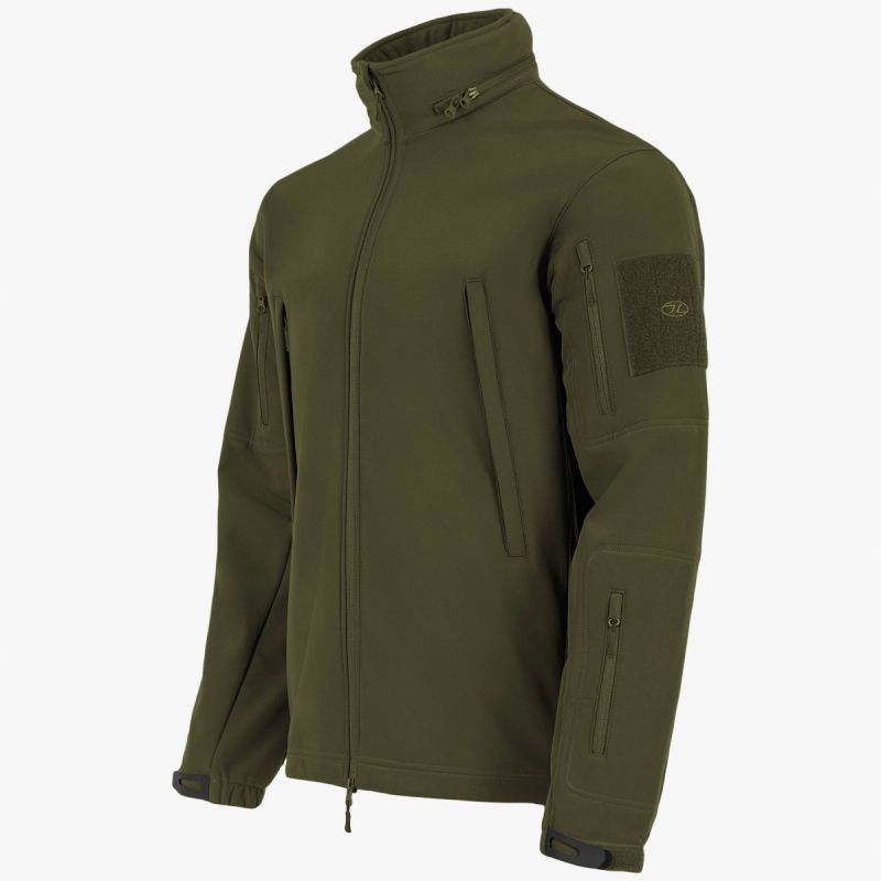 Highlander Forces Tactical SoftShell Combat Jacket - Olive