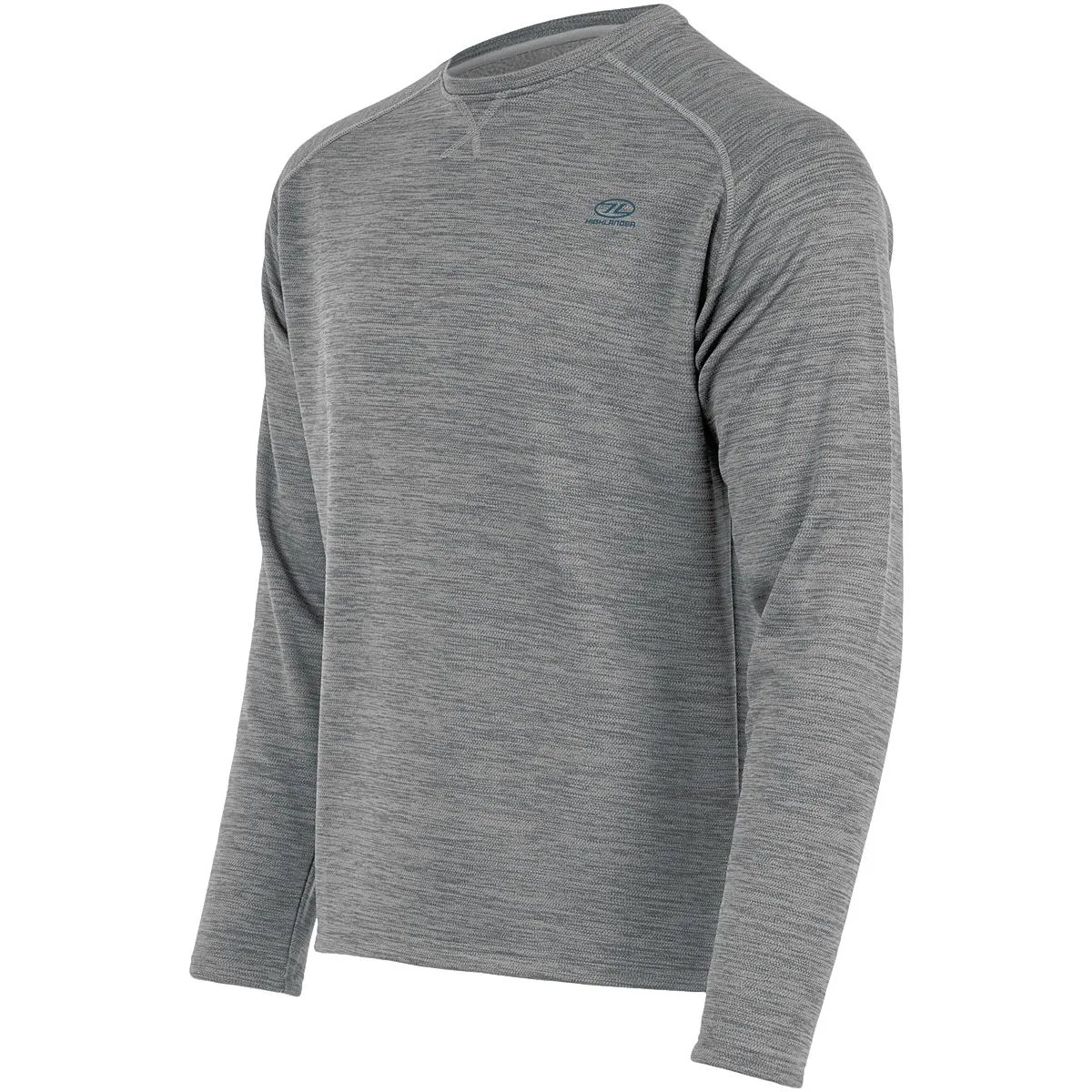 Highlander Crew Neck Sweater- Cool Grey
