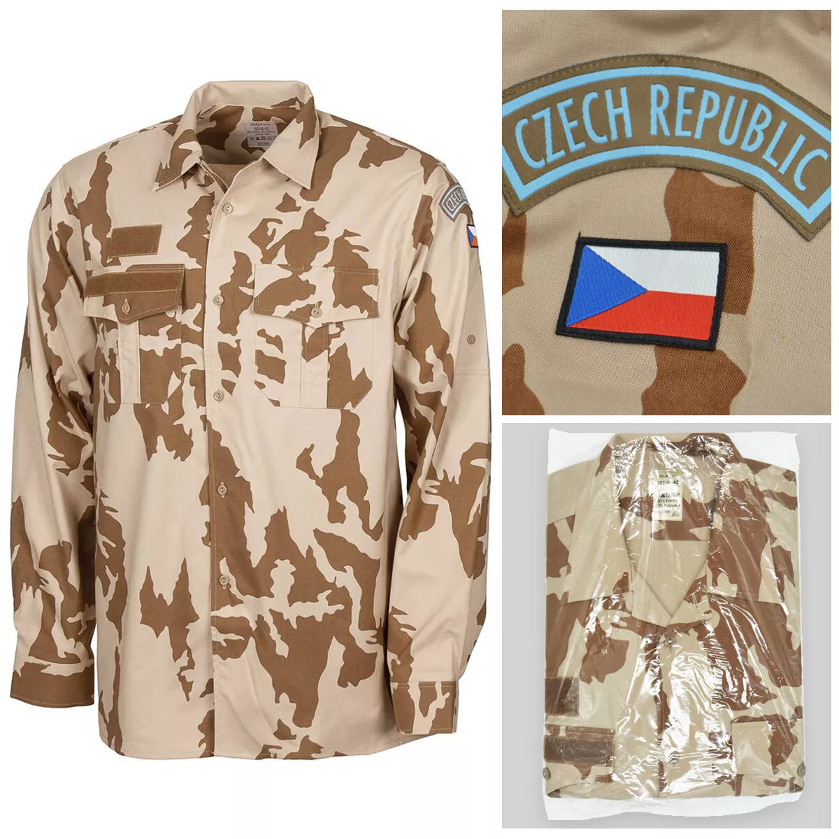 Czech Vz95 Desert Shirt- New