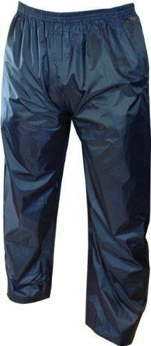 Stormguard Packaway Waterproof Trousers-Navy