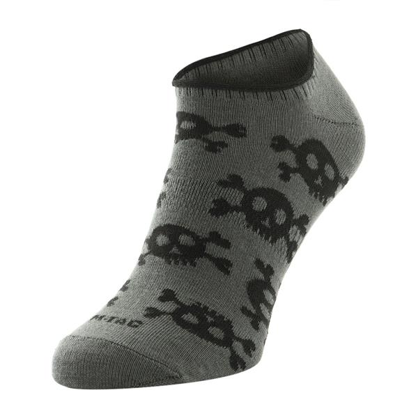 M-Tac Summer Light Pirate Skull Trainer Socks -olive